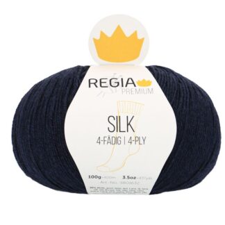 Regia Premium Silk 00050 Marine meliert