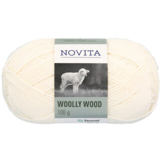 Novita Woolly Wood 010 Off White