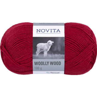 Novita Woolly Wood 587 Cranberry