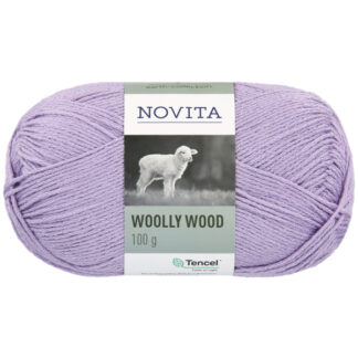 Novita Woolly Wood 730 Blueberry Milk