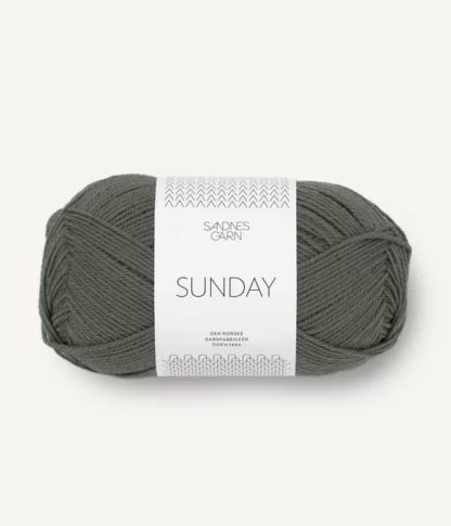 Sandnes Sunday 9071 Dusted Olive Green