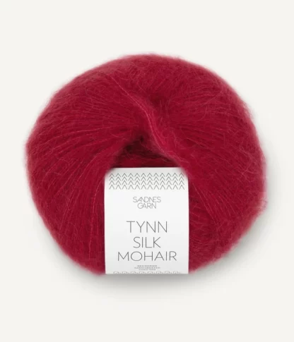 Sandnes Tynn Silk Mohair 4236 Dyp Rod