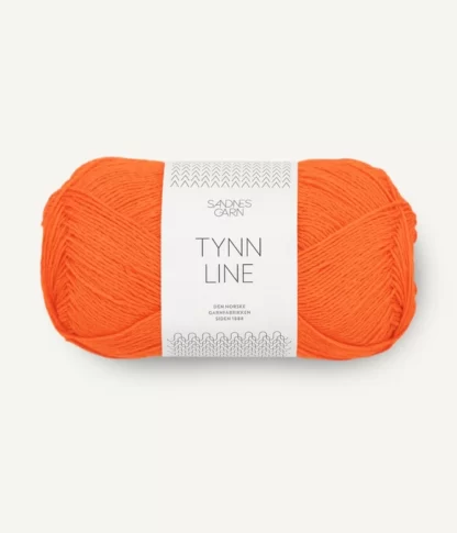 Sandnes Tynn Line 3009 Orange Tiger