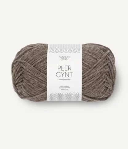 Sandnes Peer Gynt 2652 Medium Brown Mottled