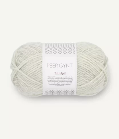 Sandnes Peer Gynt by PetiteKnit 1021 Ash Melange