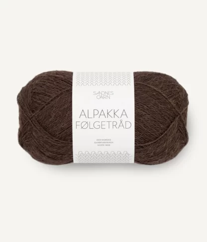 Sandnes Alpakka Følgetråd 3091 Cacao Nibs