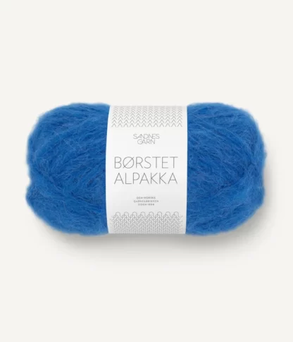 Sandnes Børstet Alpakka 6046 Jolly Blue