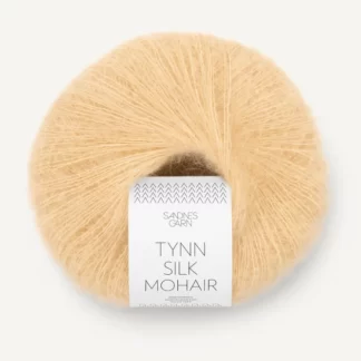 Sandnes Tynn Silk Mohair 2122 Gul Manesten