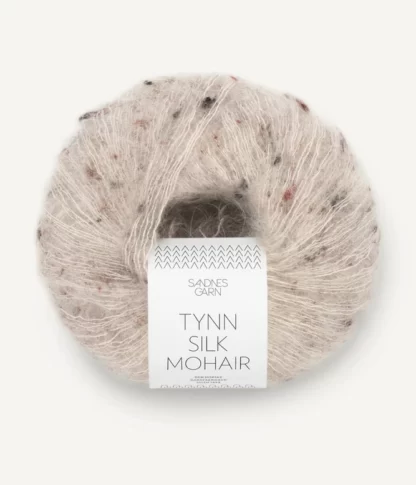 Sandnes Tynn Silk Mohair 2600 Greige TWEED