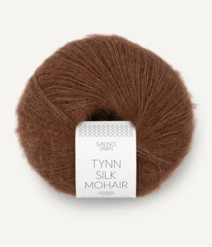 Sandnes Tynn Silk Mohair 3073 Sjokolade