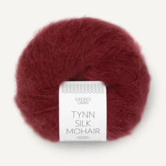 Sandnes Tynn Silk Mohair 4054 Dyp vinrot