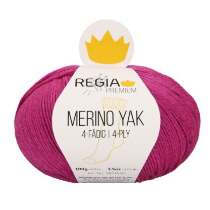 Regia Premium Merino Yak 7524 Pink meliert