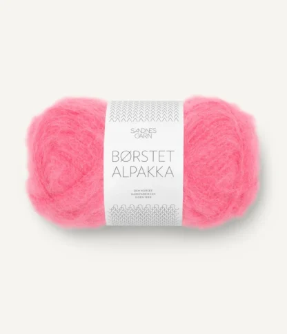 Sandnes Børstet Alpakka 4315 Bubblegum Pink