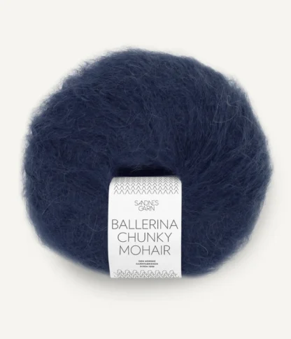 Sandnes Ballerina Chunky Mohair 5581 Dyp Marine