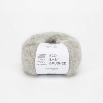 Gabo Wool Eco Baby Brushed 1305 Jasny Szary