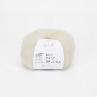 Gabo Wool Eco Baby Brushed 1296 Naturalna Biel