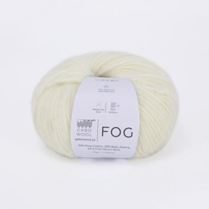 Gabo Wool FOG 100 Pure White - Heleen Design