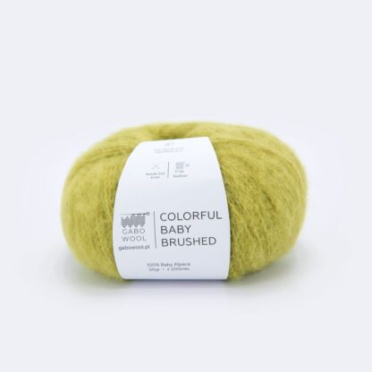 Gabo Wool Colorful Baby Brushed 7178 Limonka