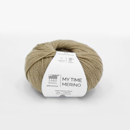 Gabo Wool My Time Merino 9152 Orzech