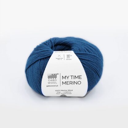 Gabo Wool My Time Merino 9600 Kobalt