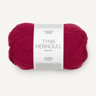 Sandnes Tynn Merinoull 4255 Rumba Red