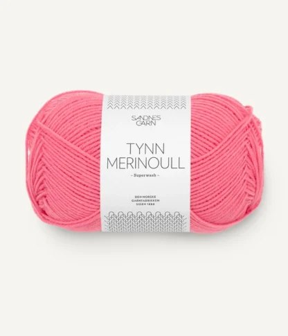 Sandnes Tynn Merinoull 4315 Bubblegum Pink