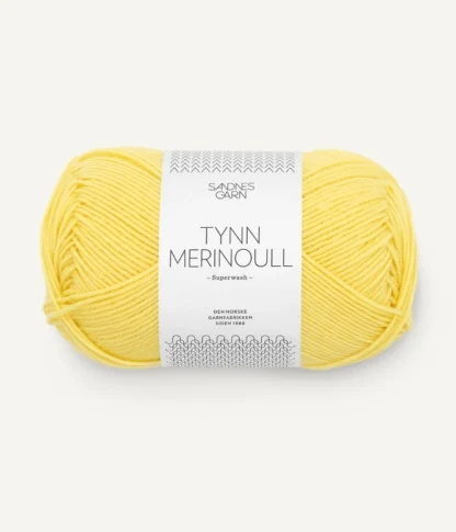 Sandnes Tynn Merinoull 9004 Lemon