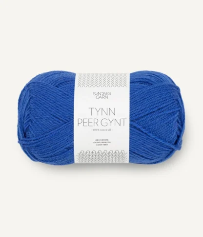 Sandnes Tynn Peer Gynt 5845 Dazzling Blue