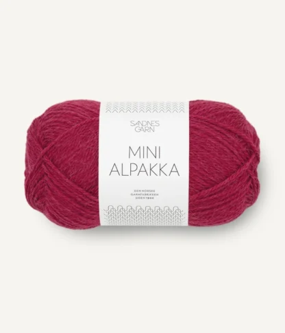 Sandnes Mini Alpakka 4255 Rumba Red