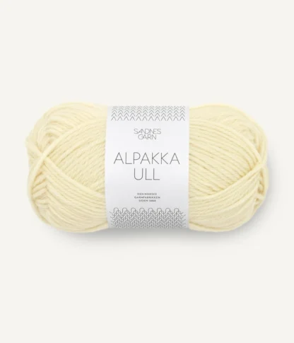 Sandnes Alpakka Ull 2009 Lemon Icing - Heleen Design