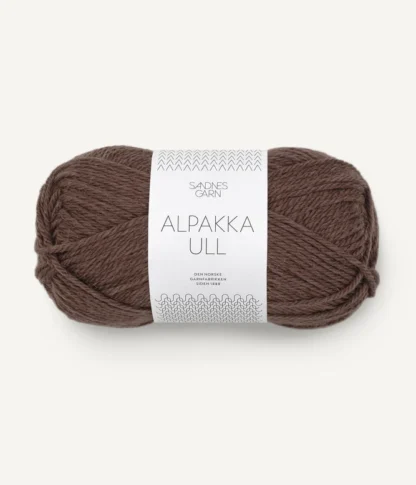 Sandnes Alpakka Ull 3571 Brown - Heleen Design