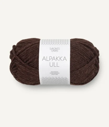 Sandnes Alpakka Ull 3581 Coffee - Heleen Design