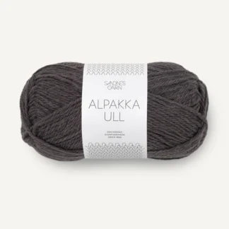 Sandnes Alpakka Ull 3800 Bristol Black - Heleen Design