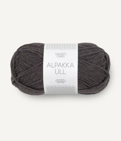 Sandnes Alpakka Ull 3800 Bristol Black - Heleen Design