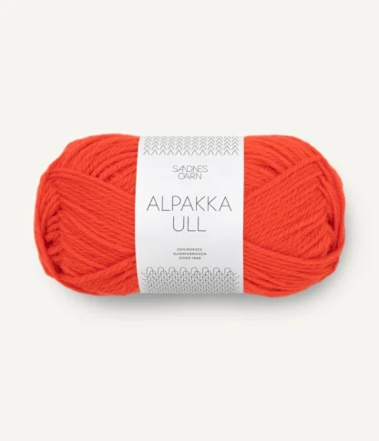 Sandnes Alpakka Ull 3819 Spicy Orange - Heleen Design