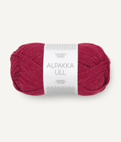 Sandnes Alpakka Ull 4255 Rumba Red - Heleen Design