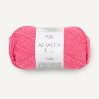 Sandnesw Alpakka Ull 4315 Bubblegum Pink - Heleen Design