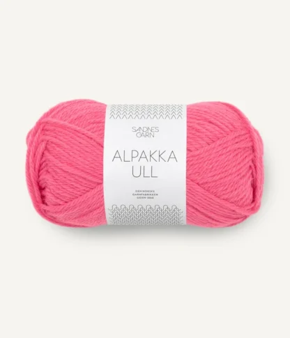 Sandnesw Alpakka Ull 4315 Bubblegum Pink - Heleen Design