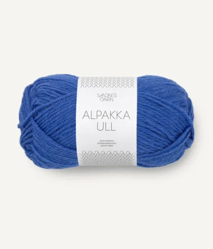 Sandnes Alpakka Ull 5845 Dazzling Blue - Heleen Design