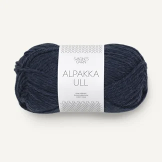 Sandnes Alpakka Ull 6081 Midnight Blue - Heleen Design