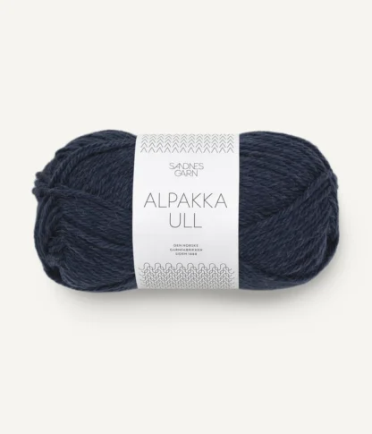 Sandnes Alpakka Ull 6081 Midnight Blue - Heleen Design