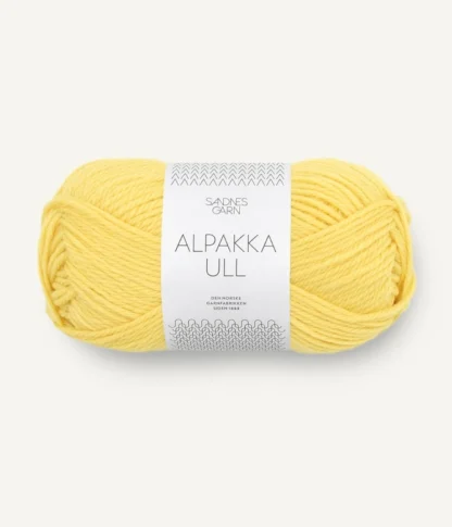 Sandnes Alpakka Ull 9004 Lemon - Heleen Design