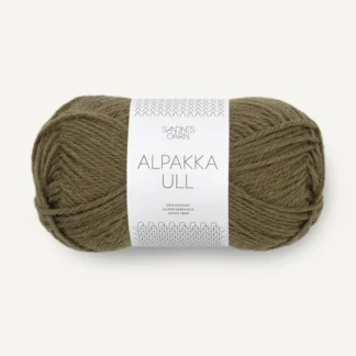 Sandnes Alpakka Ull 9873 Dark Olive - Heleen Design