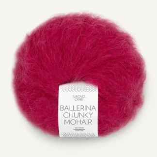 Sandnes Ballerina Chunky Mohair 4255 Rumba Red