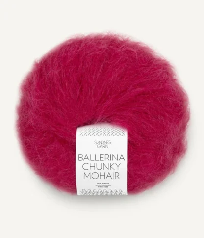 Sandnes Ballerina Chunky Mohair 4255 Rumba Red