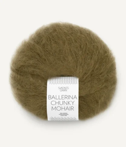 Sandnes Ballerina Chunky Mohair 9873 Dark Olive