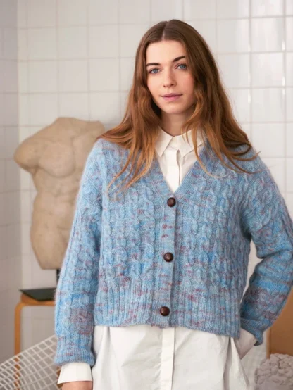 Sandnes Garn patroon 2403-2a en 2b River Cardigan - Heleen Design