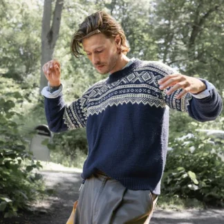 Sandnes Garn 2410-03 Marius sweater for a man - Heleen Design