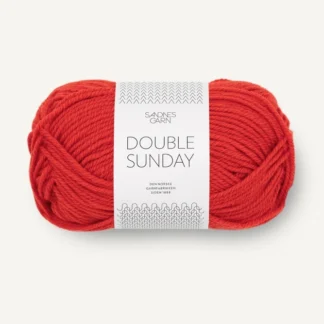 Sandnes Double Sunday 4018 Scarlet Red