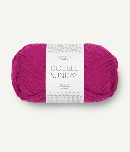 Sandnes Double Sunday 4600 Jazzy Pink